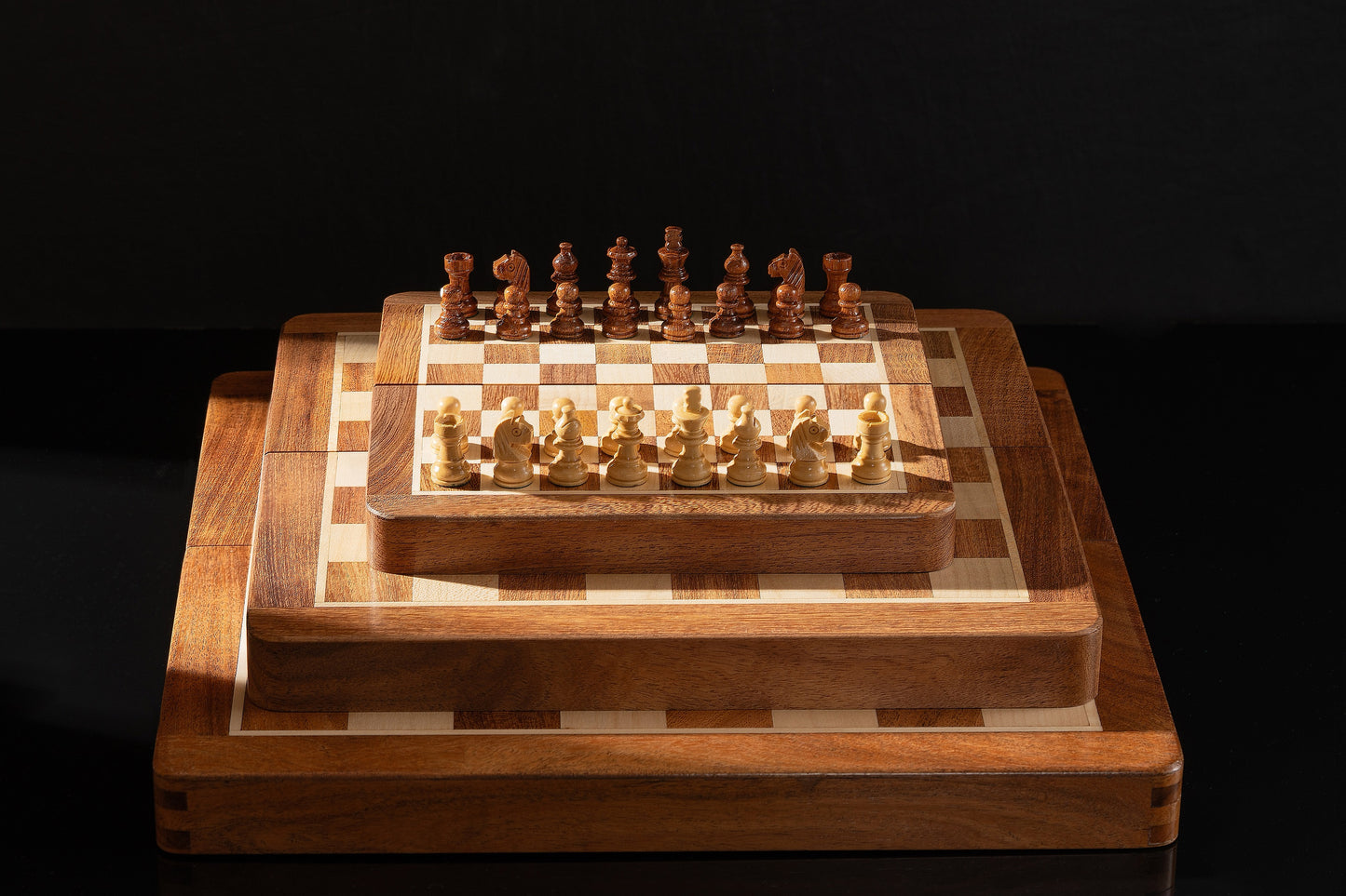WOODIINI Magnetic Chess Set 18cm