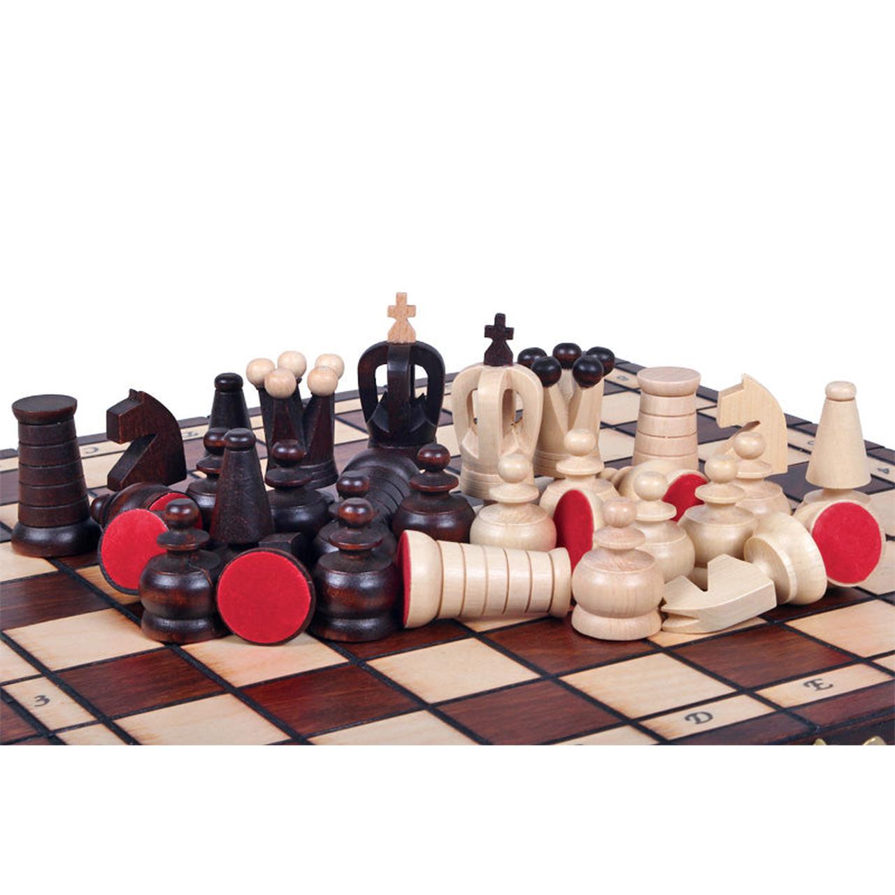 ROYAL RED Chess Set 31cm