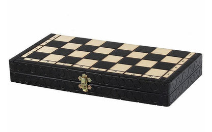 KING'S BLACK Vikbart Schackspel
