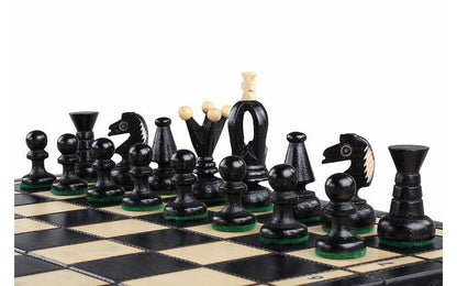 KING'S BLACK Vikbart Schackspel