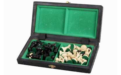 KING'S BLACK Vikbart Schackspel