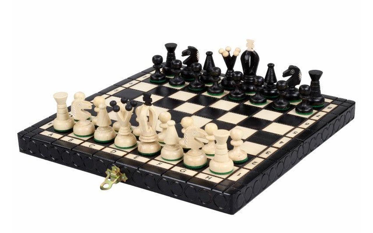 KING'S BLACK Vikbart Schackspel
