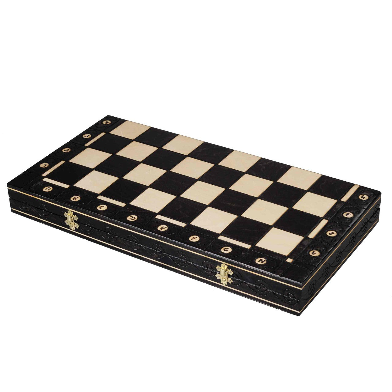 BLACK AMBASSADOR Schachspiel | 55cm