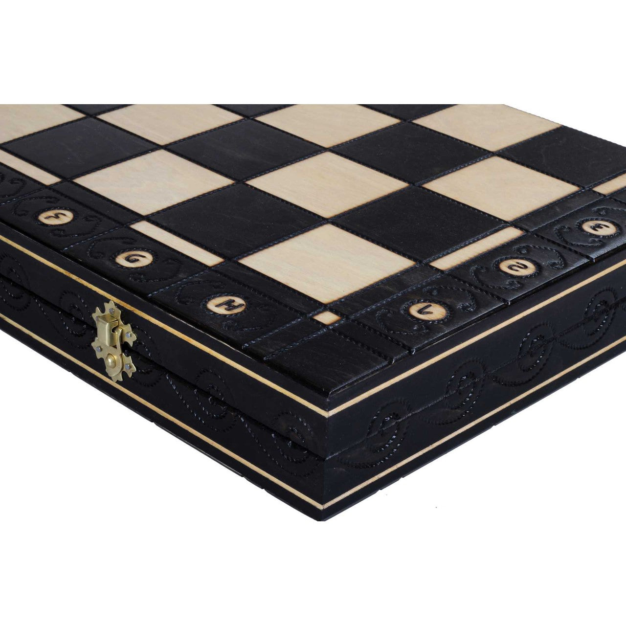 BLACK AMBASSADOR Schachspiel | 55cm