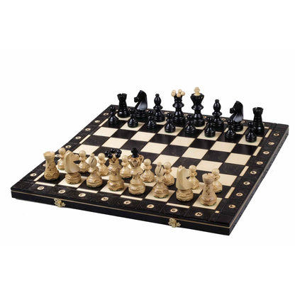 BLACK AMBASSADOR Schachspiel | 55cm