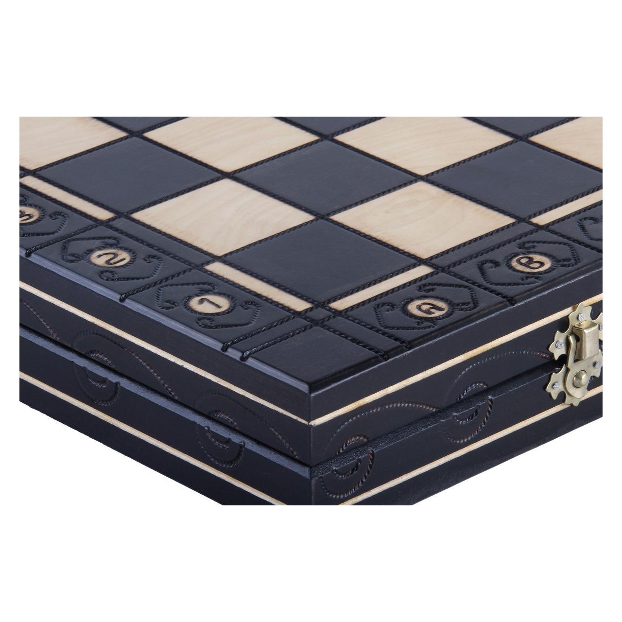 BLACK CONSUL Chess Set | 55cm