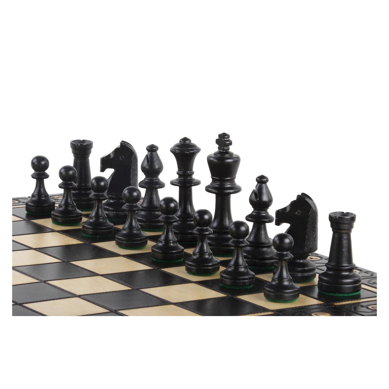 BLACK CONSUL Chess Set | 55cm