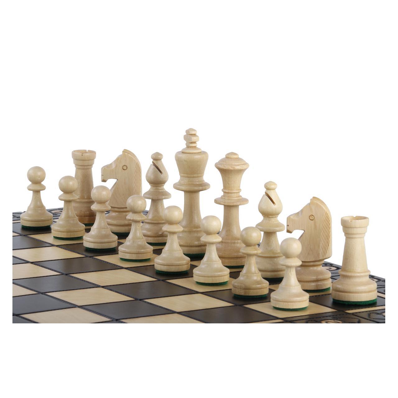 BLACK CONSUL Chess Set | 55cm