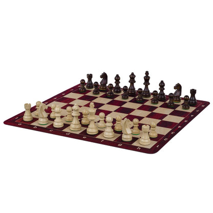 Rollable Chess Board MAHOGANY No. 6