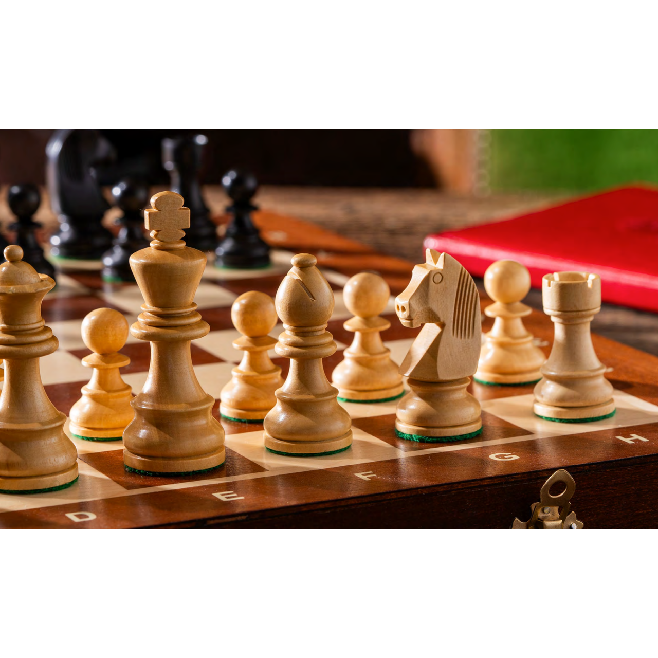 GERMAN STAUNTON BLACK Chess Set